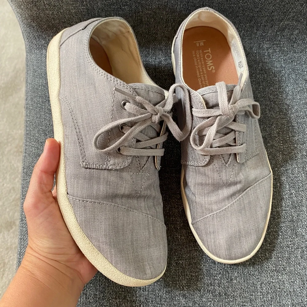 TOMS Men's Chambray Vegan Shoes